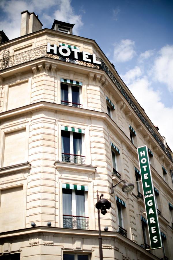 Hotel Les Deux Gares París Exterior foto